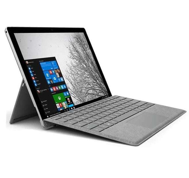 مایکروسافت سرفیس پرو ۴ مدل Microsoft Surface Pro 4 Core i5-6300U 8GB 256GB SSD با کیبورد و شارژر