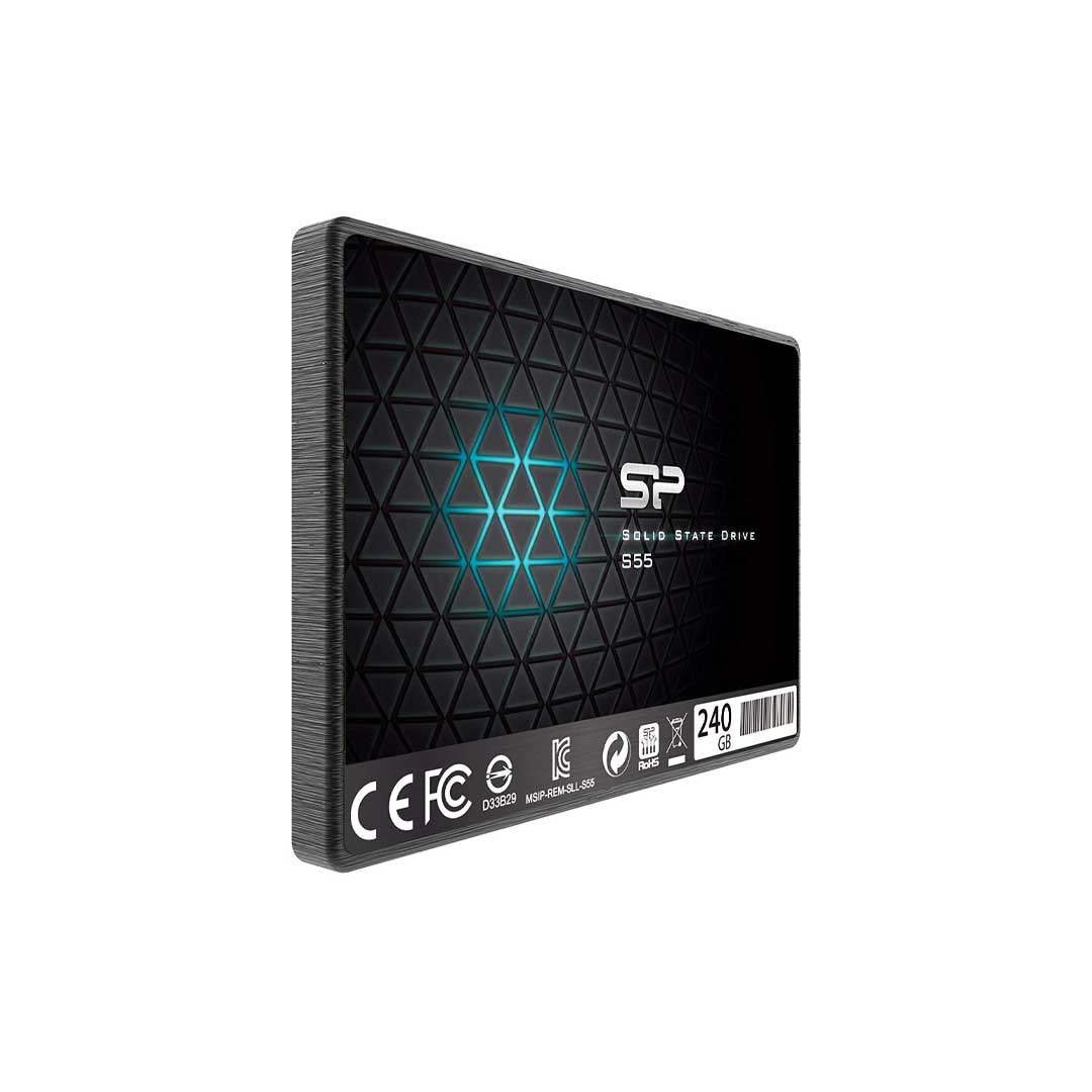 اس اس دی اینترنال SATA3.0 سیلیکون پاور مدل  SSD Slim S55SSD ظرفیت ۲۴۰ گیگابایت