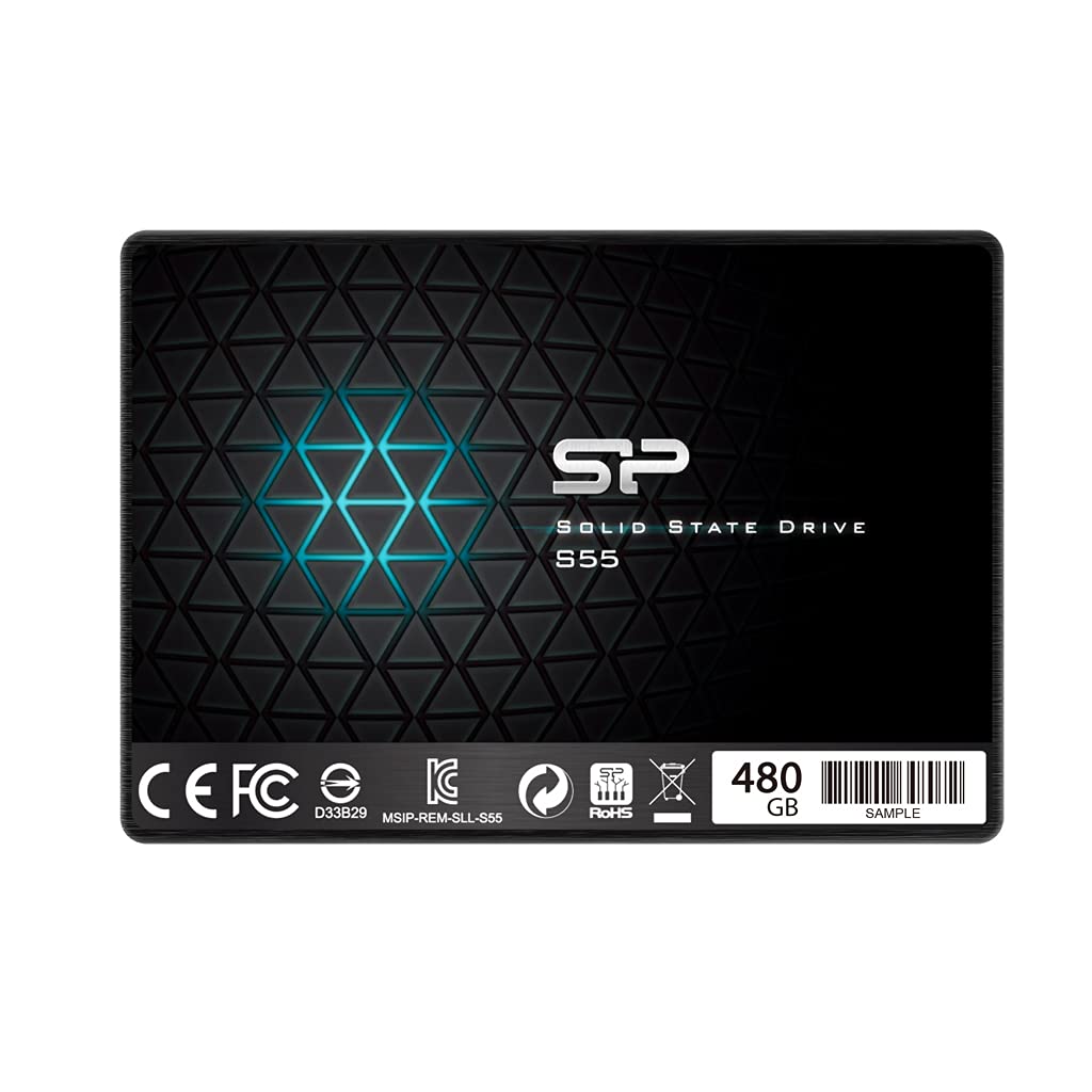 اس اس دی اینترنال SATA3.0 سیلیکون پاور مدل Slim S55 SSDظرفیت ۴۸۰ گیگابایت
