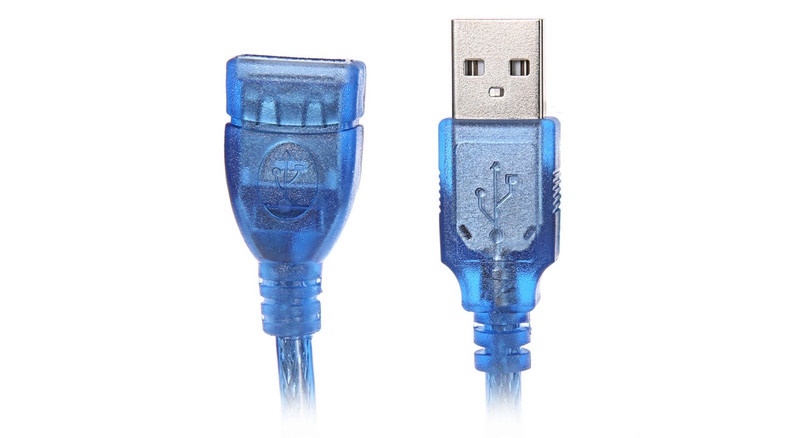 کابل افزایش طول ۲.۰ USB مدل U2 به طول ۰.۳۰ متر