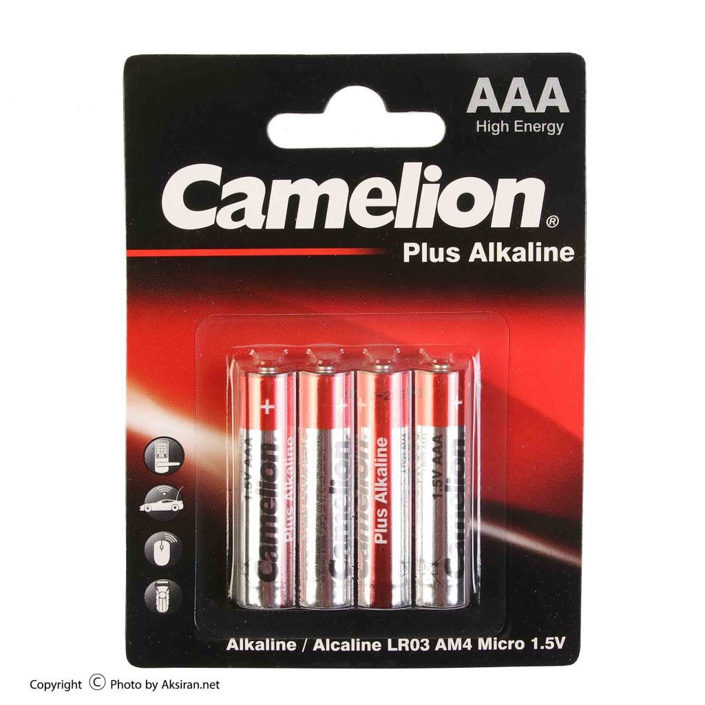 باتری قلمی کملیون مدل Plus Alkaline AAA